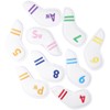 Golf Iron Cover Leather Golf Iron Head Covers Headcover Colorful