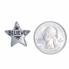 Jim Clift Design Believe Star Lapel Pin - 1 Count