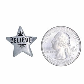 Jim Clift Design Believe Star Lapel Pin - 1 Count