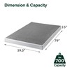 ZINUS 5 Inch Metal Smart Box Spring with Quick Assembly,