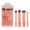 Real Techniques 4 Piece Face Base Makeup Brush Set, For