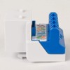 ICC CAT5e RJ45 Keystone Jack for EZ Style, Blue, 25-Pack