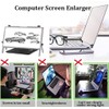 21" Screen Magnifier, Laptop Computer Screen Magnifier Expanders with Bracket