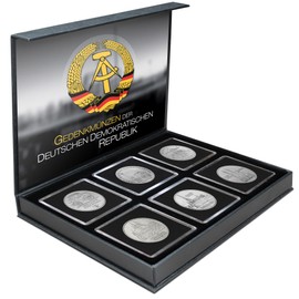 A Cauldron Colourful - 6 Coins - 5 Mark Commemorative Coins German Democratic Republic