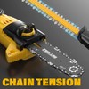 ZEGJAW 2-in-1 8'' Pole Saw & 18'' Pole Hedge Trimmer