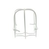 Fire Sprinkler Head Guard, 1/2" NPT, Standard, White