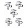 (Pack of 5) 1/4 Turn Dual Pex-A Cold Expansion Inlet