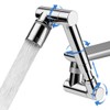 1440° swivel faucet extender, sink faucet aerator extender, swivel extendable