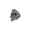 Generisch Labrador Retrivier Dog Figurine, Decoration, Dog Statue in Grey,