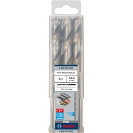 Bosch 2608595082 Metal Drill bits HSS-G, DIN 338, Silver, 12.5 mm