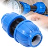 5Pcs Water Pipe Fitting, Water Pipe Connectors 20mm Water Pipe