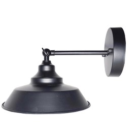 BRIGTTESS #75Wall Sconce Retro Black Barn Lights Modern Mid Century Industrial Wall Light Decor (2PACKS)