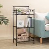 L&H UNICO 3-Shelf Tier Standing Unit Storage Wire Shelving Multipurpose