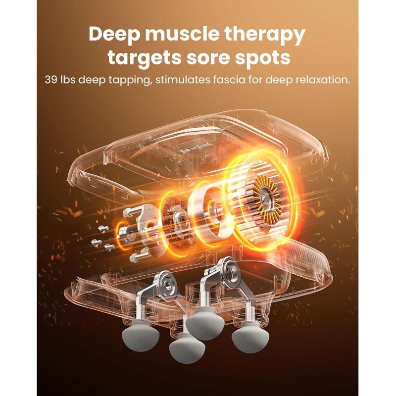 Bob and Brad 4-Head Back Massager for Lower Back Pain