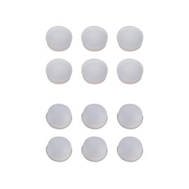 12 Pcs Flute Open Hole Plugs Soft Flute Key Cover Flute Sound Hole Plugs Flute Finger Hole Plugs Musical Instrument Hole Plugs Flutes Repair Parts