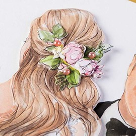 PAPYRUS Couple in Love Wedding Card by Lela Rose