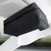 SUNTRADE Car Tissue Holder, PU Leather Car Napkin Holder for