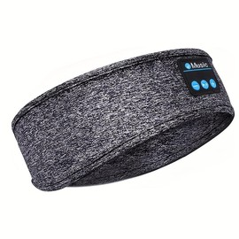 URIZONS Sleep Headphones Wireless Headband, Sports Wireless Earphones Sweat Resistant TWS Earbuds Sleeping Headphone with Ultra-Thin HD Stereo Speaker for Workout Running Cool Gadgets (Grey)