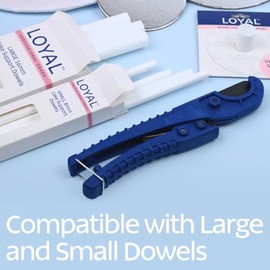 LOYAL Cortador de varillas para tartas, perfecto para cortar soportes para tartas, barras de tacos, soportes para tartas de varios pisos y pasteles escalonados