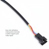 Jadeshay Electric Bike Speed Sensor, 12 Magnets Electric Bicycle Pedal