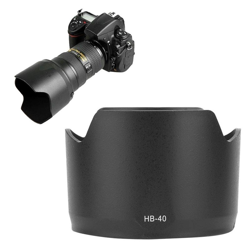 HB-40 Hood HB-40 ABS Lens Hood Replacement for AF S