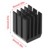 Ranuw 5Pcs/Set 9 * 9 * 12mm Aluminum Cooling Heat