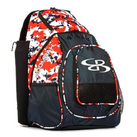 Boombah Squadron Bat Pack Digital Camo Navy/Orange