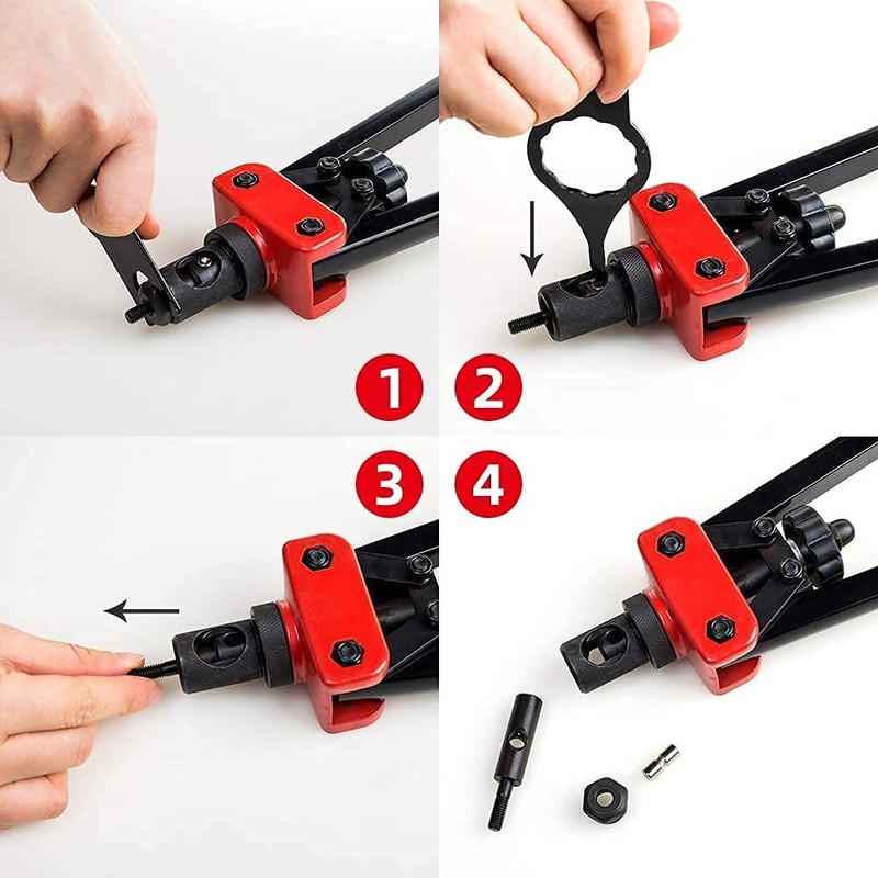 RZX 14" Rivet Nut Tool, Hand Riveter Gun Blind Rivet