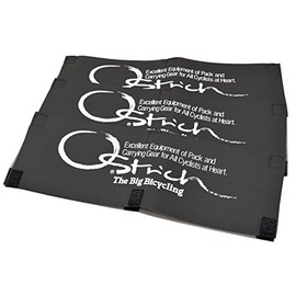 OSTRICH Ring Accessories (Frame Cover A), Set of 3, Black