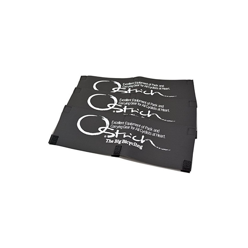 OSTRICH Ring Accessories (Frame Cover A), Set of 3, Black