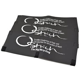 OSTRICH Ring Accessories (Frame Cover A), Set of 3, Black