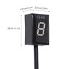 IDEA Waterproof Motorcycle Gear Indicator for Yamaha, Motorcycle LED Digital