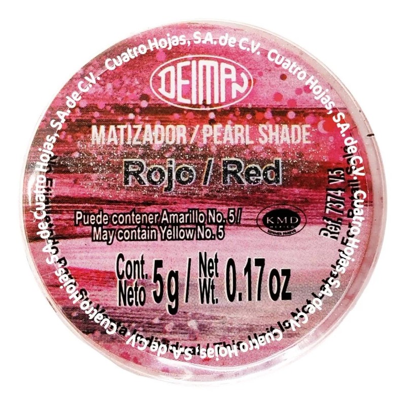 Dieman Matizador Comestible Rojo 5g