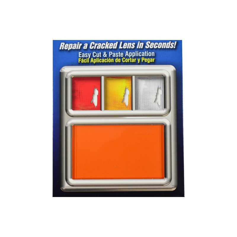 Blue Star Non Grid Pattern Auto Lens Repair Kit (Amber)