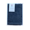 Imabari Towel Gift Set, 1 Face Towel, Navy, Antibacterial Towel,