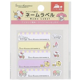 Misasa Name Label Sanrio Characters Iron On Type 1180
