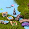 Miniature Garden Castle Decoration - Artificial Landscape Model BL04717 D 100ea