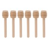 50pcs Honey Dipper Wooden Multipurpose Mini Honey Stirrer Stick for
