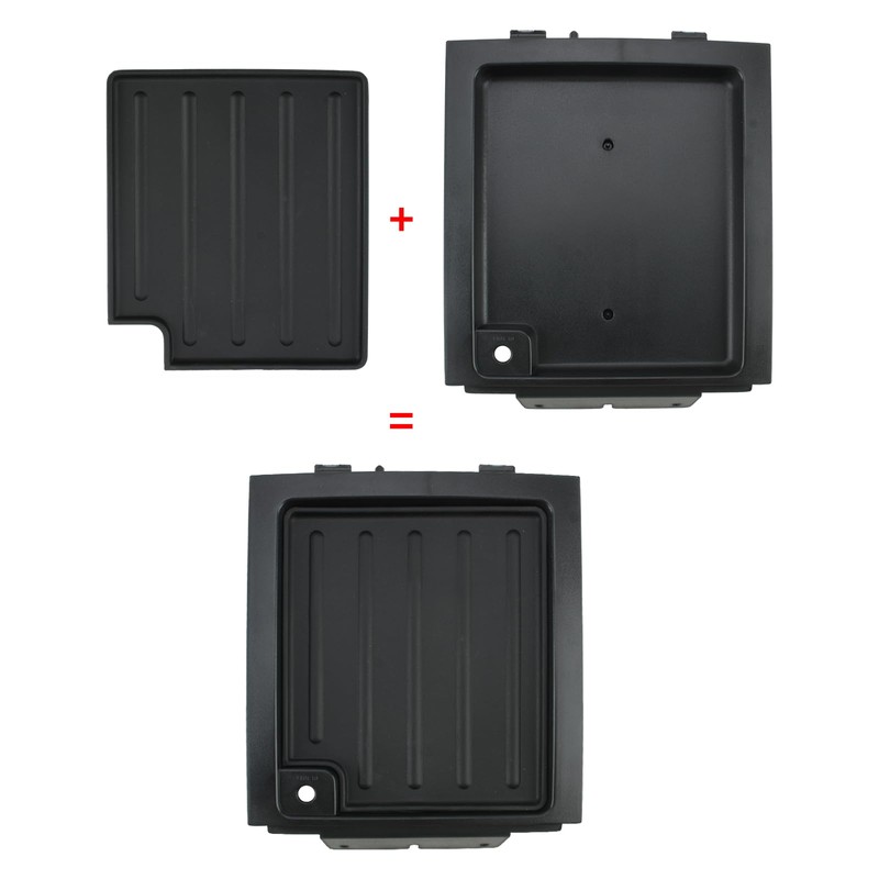 AUTOKAY Dash Upper Center Bezel Panel Trim Tray Fit for