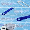 Pool Pump Lid Removal Tool with Handle Grip, Upgraded Metal