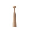 Applicata Lily candleholder, oak 24,5 cm