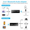Upgraded Bluetooth 5.4 Transmitter Receiver, USB-C Bluetooth Audio Adapter for