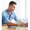 LEMOISTAR Small Personal USB Powered Fan with 4 Speeds, Portable