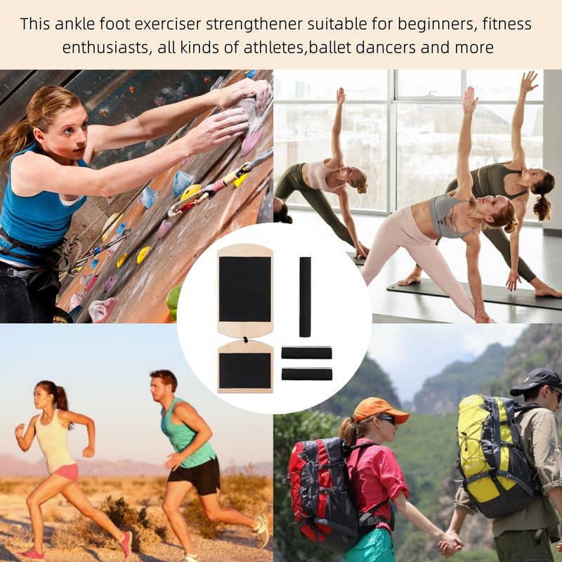 Ankle Balancing Board, Ankle Strengthener Set Single Foot Balancing Board