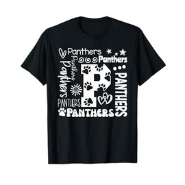 Vintage Panthers School Spirit Name Team for Men Women Kids T-Shirt