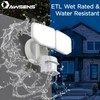 AWSENS 30W LED Motion Sensor Security Light Outdoor, 180 Degree,