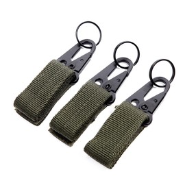 セルフ ロック 登山 ロック クライミング カラビナ (グリーン)