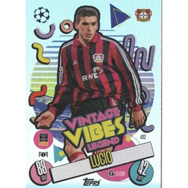 Match Attax 2024 2025 Lucio Vintage Vibes Legend Trading Card