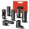 Auto Dynasty 7PCS Oxygen Sensor Socket Removal Tool with Wrench,
