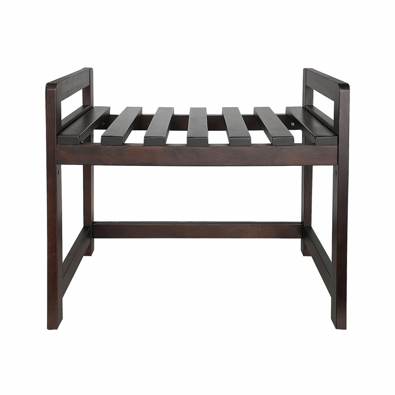 CONSDAN Microwave Stand, USA Grown Hickory Microwave Shelf, Wooden Microwave